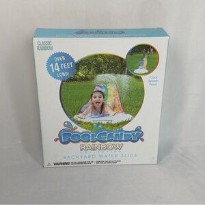 Pool Candy Rainbow Collection Backyard Water Slide